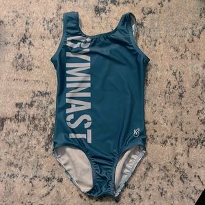K-Bee Girls Gymnastics Leotard, Sz 9-10